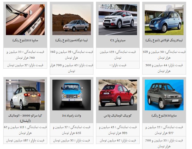 روز آرام بازار خودرو