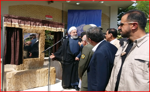 رئیس&zwnj;جمهور سه طرح پتروشیمی را در عسلویه افتتاح کرد