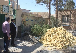 آماده سازی مدارس بافق برای میزبانی از دانش آموزان در سال تحصیلی جدید