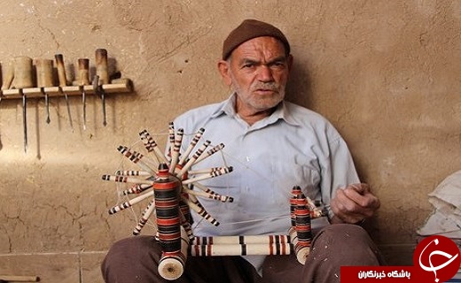 خراطی هنر صنعت سنتی و قدیمی میبد روبه فراموشی است/ هنرصنعت خراطی به خاطره ها پیوست