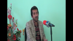 جوانی ازکهگیلویه وبویراحمد که دربرعکس خوانی هنری عجیب دارد