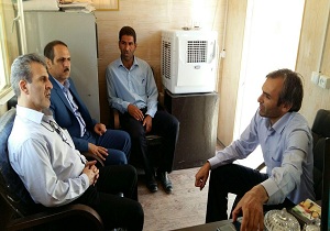 بازدید رئیس انجمن مددکاران ایران از اقدامات روانی اجتماعی بهزیستی در مناطق زلزله زده