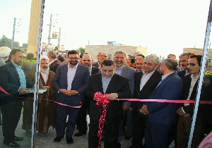 افتتاح ساختمان دادگستری آرادان با حضور وزیر دادگستری