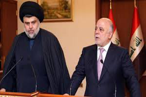 مقتدی صدر و حیدر العبادی خواستار برگزاری جلسه فوری پارلمان عراق شدند