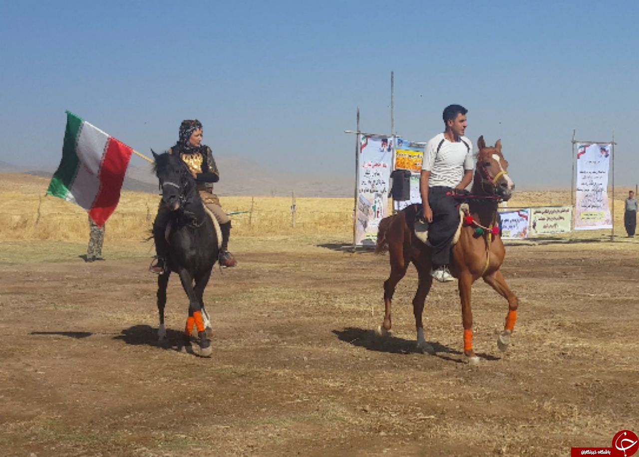 برگزاری جشن زیبا خرمن در ماهیدشت +تصاویر
