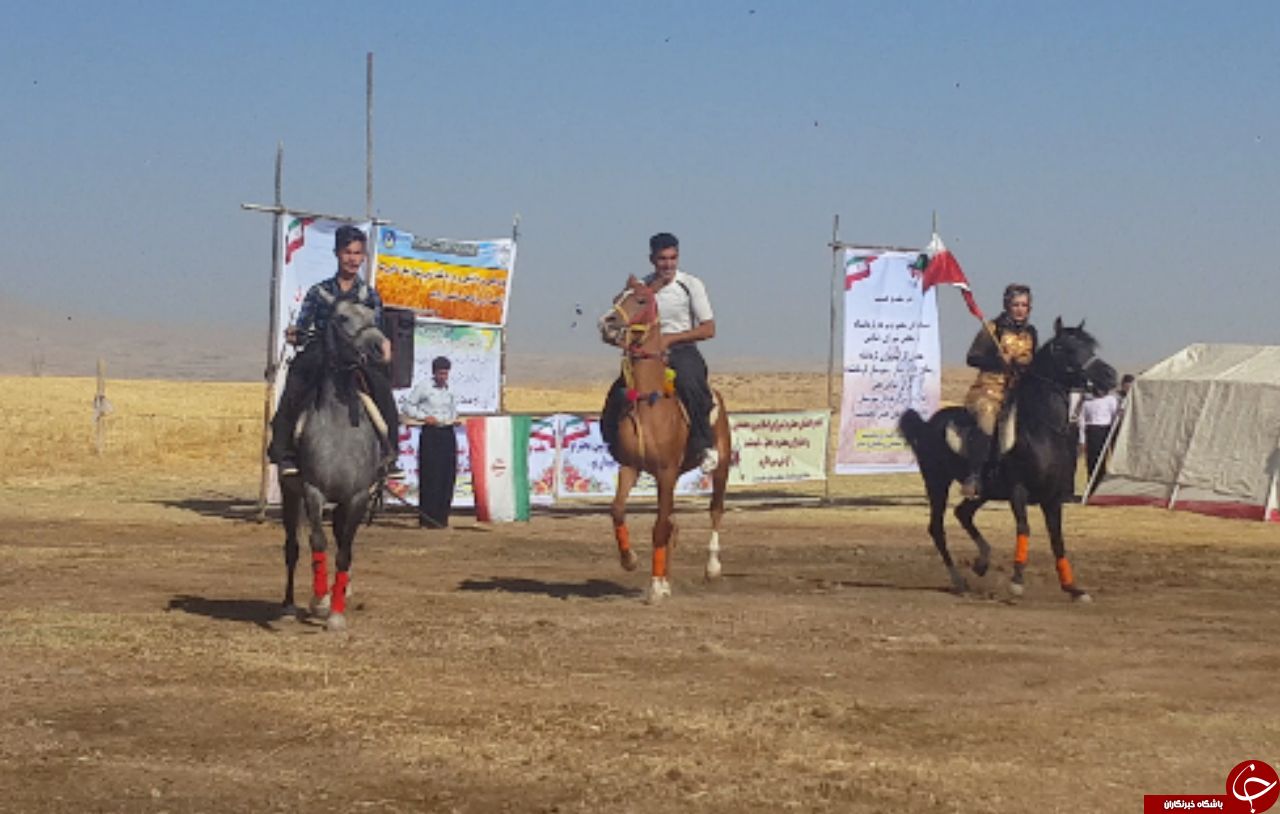 برگزاری جشن زیبا خرمن در ماهیدشت +تصاویر