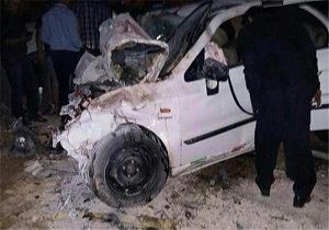 ٦ کشته در واژگونی تیبا در محور سبزوار -شاهرود