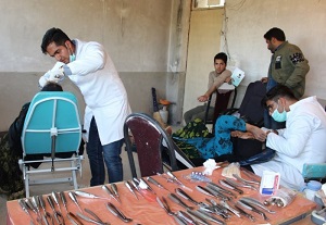 خدمات دندانپزشکان بسیج محلات درمناطق محروم