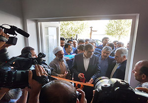 مرکز جامع سلامت روستایی مرگنلر با حضور وزیر بهداشت افتتاح شد