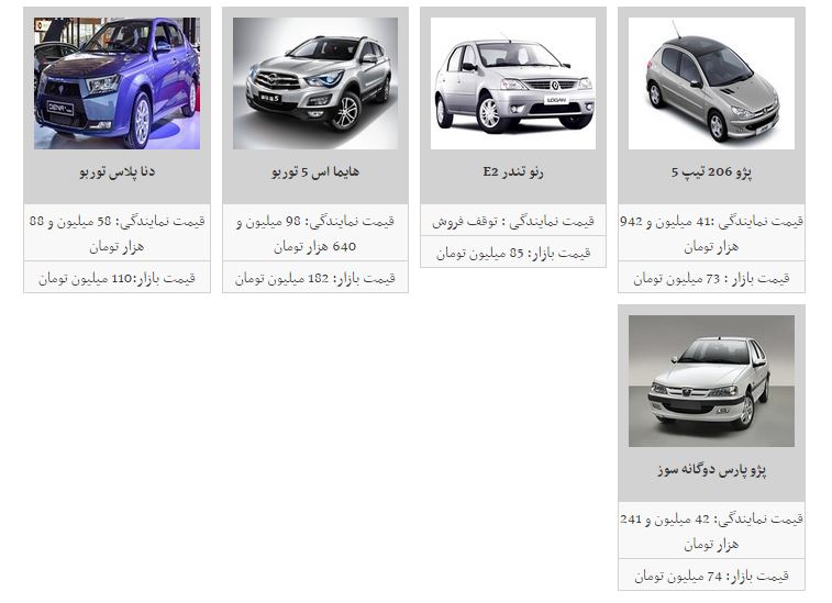 روز آرام بازار خودرو /قیمت&zwnj;ها ثابت ماند