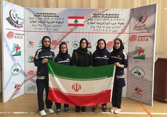 تیم های دونفره ایران به فینال مسابقات بدمینتون غرب آسیا راه یافتند