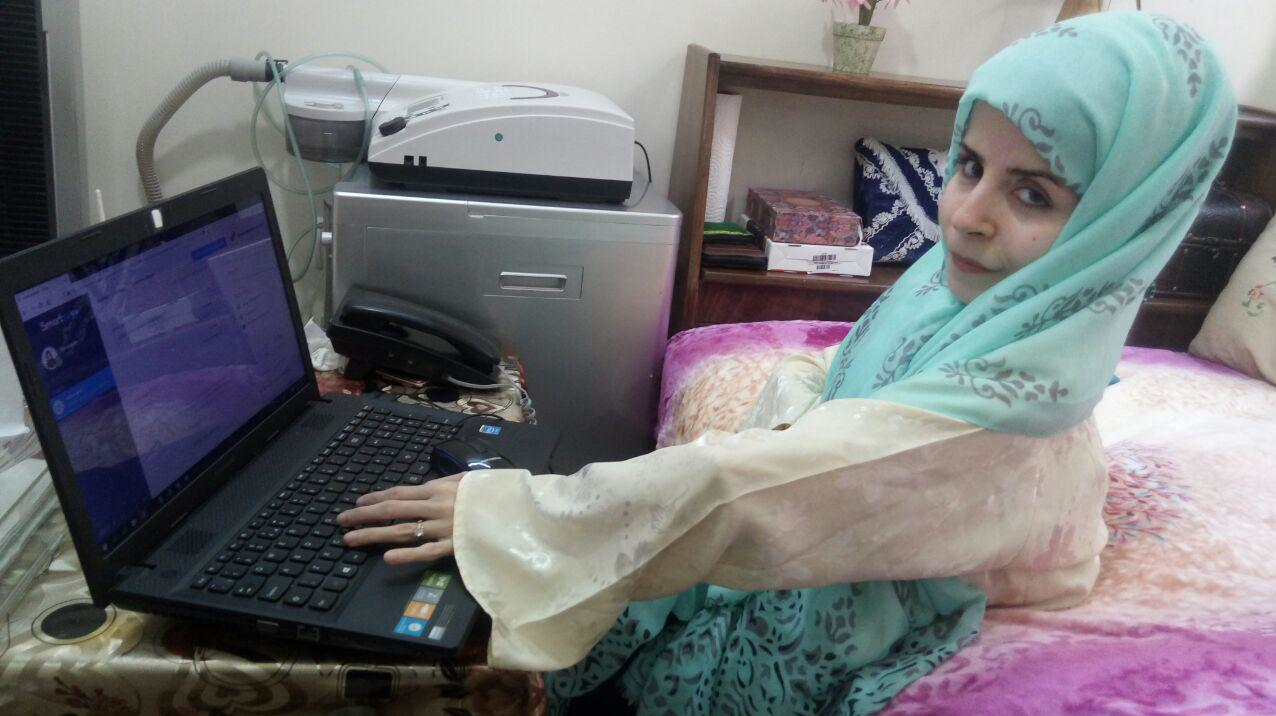 روایتی عجیب از دختری معلول با 200 استخوان شکسته/با راهاندازی «معلولان نیوز» پول درمیآورم!+تصاویر روایتی عجیب از دختری معلول با 200 استخوان شکسته/با راهاندازی «معلولان نیوز» پول درمیآورم!+تصاویر