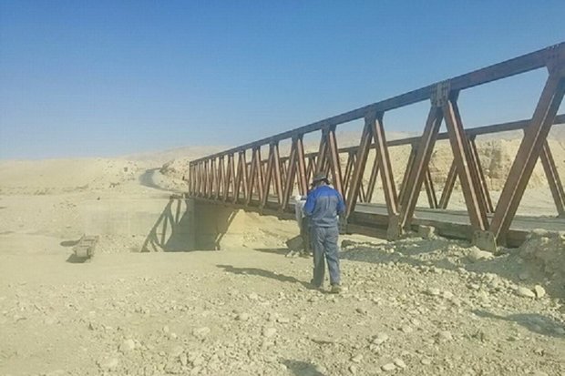 افتتاح پل بزرگ بانرحمان در محور مهران - ملکشاهی