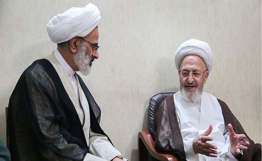 دیدار نماینده ولی فقیه در سپاه با آیت&zwnj;الله مکارم شیرازی