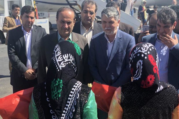 وزیر ارشاد وارد ایلام شد