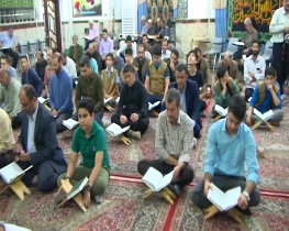 برپایی محفل انس با قرآن کریم در رشت