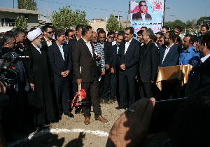 کلنگ زنی بیمارستان جایگزین عباسی میاندوآب
