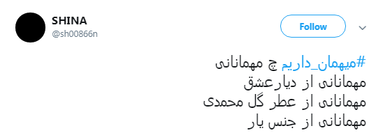 کاربران فضای مجازی با هشتگ #میهمان_داریم به پیشواز شهدا رفتند+تصاویر