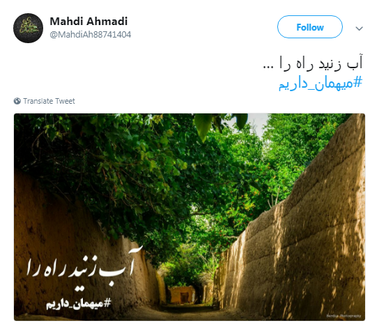 کاربران فضای مجازی با هشتگ #میهمان_داریم به پیشواز شهدا رفتند+تصاویر