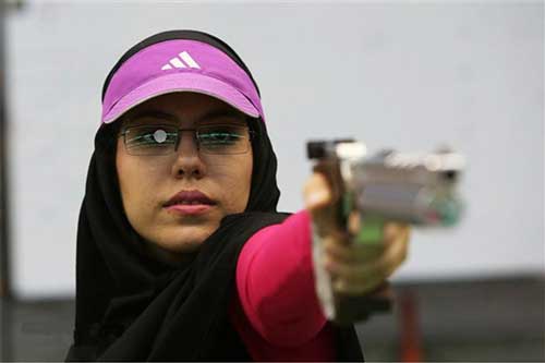 ناکامی سبقت الهی در کسب مدال آسیایی تپانچه