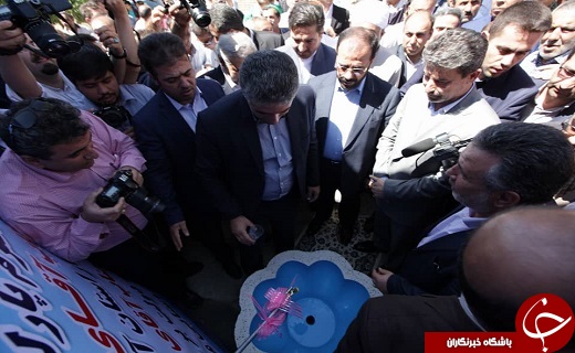 افتتاح طرح&zwnj;های آبرسانی روستایی در روستای زاویه جیک سلماس