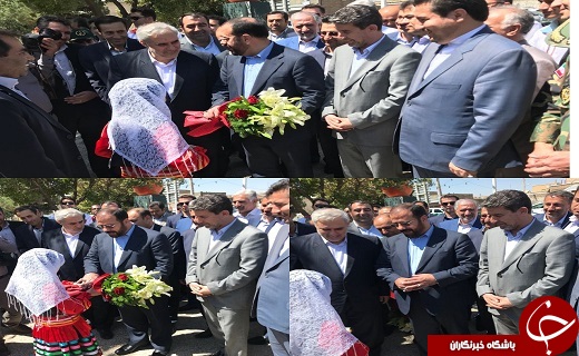 افتتاح طرح&zwnj;های آبرسانی روستایی در روستای زاویه جیک سلماس