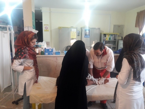 ارائه خدمات به بیماران نقاط محروم رودبار جنوب