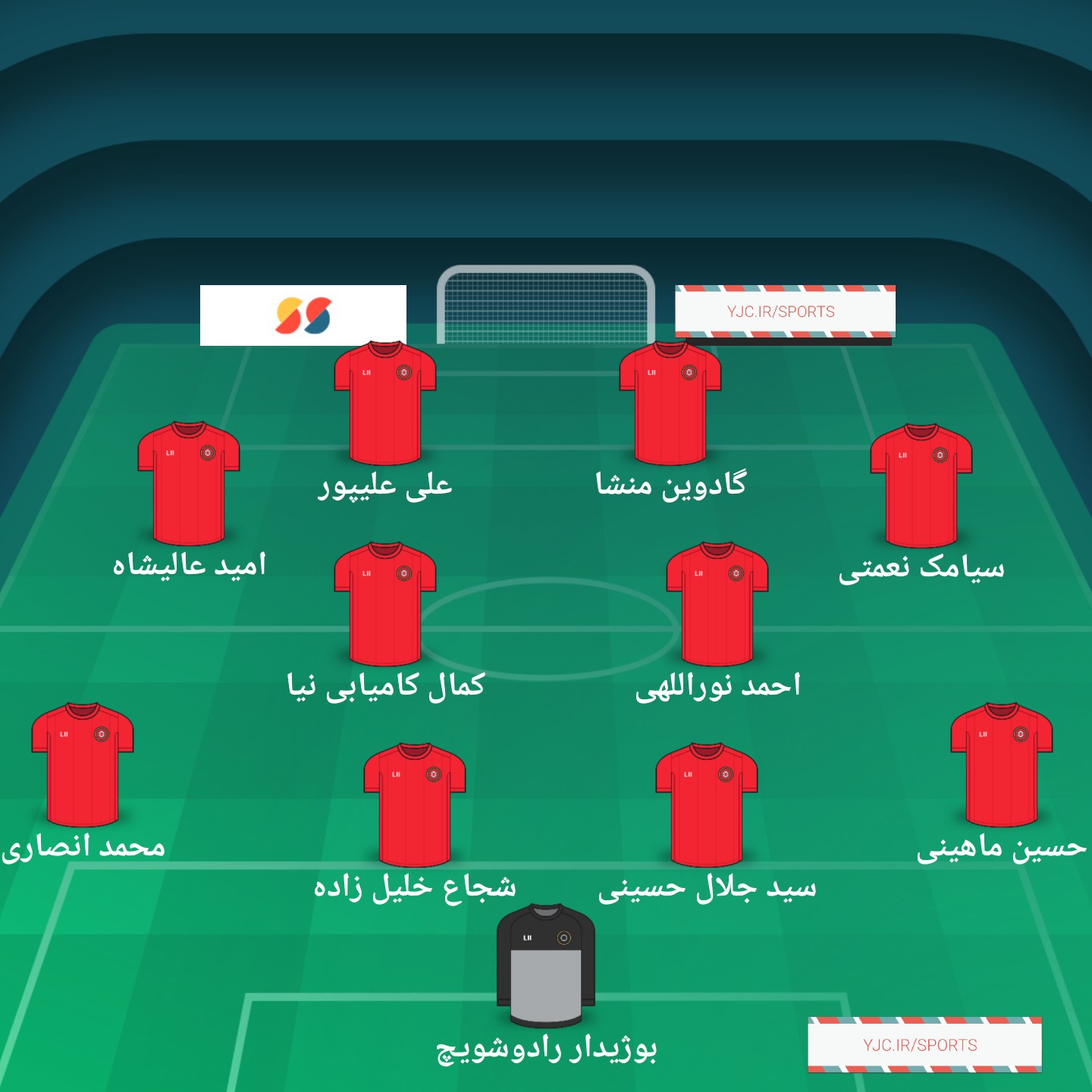 ترکیب احتمالی پرسپولیس برای دیدار برابر نساجی مازندران