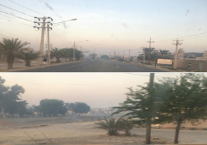 دود غليظى آسمان ماهشهر را فراگرفت