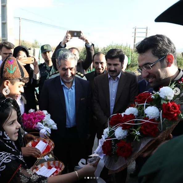 گزارش اینستاگرامی وزیر ارتباطات از اولین روز سفر به استان آذربایجان غربی +تصاویر