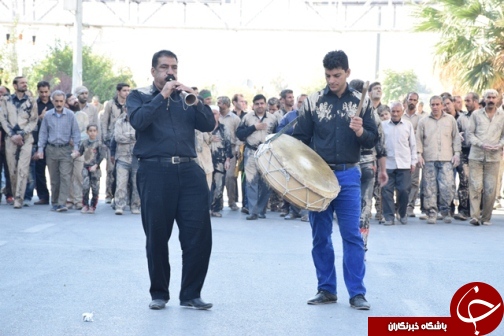 آیین دیرینه گِل مالی در لرستان مخصوص عزاداری ماه محرم