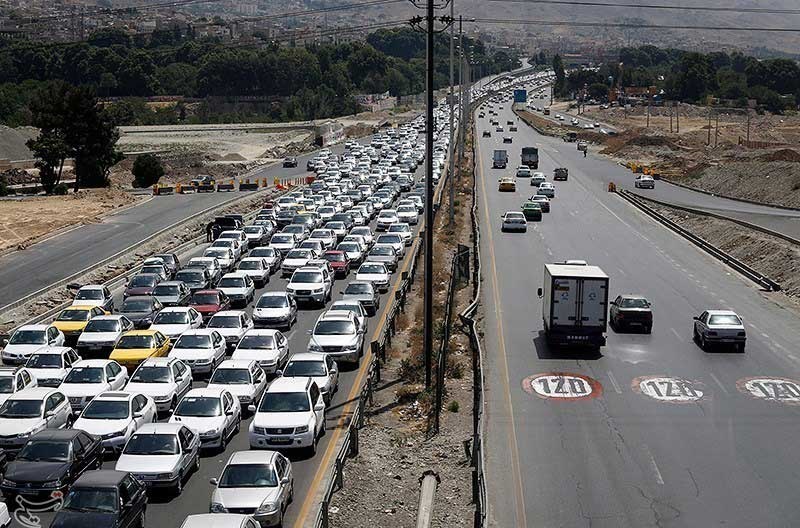 اعمال محدودیت&zwnj; در محورهای مواصلاتی تهران_شمال/کاهش ۵.۳ درصدی تردد&zwnj;ها نسبت به روز گذشته