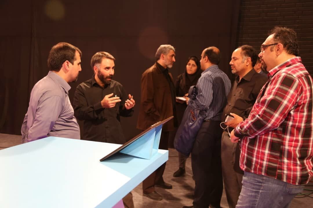 بازدید مدیر شبکه نسیم از پشت صحنه &laquo;هوش برتر&raquo;