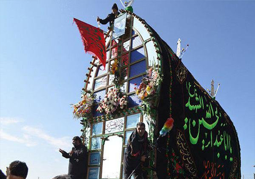 آداب و رسوم عزاداری محرم در خراسان شمالی/ از علم بندی تا نخل گردانی
