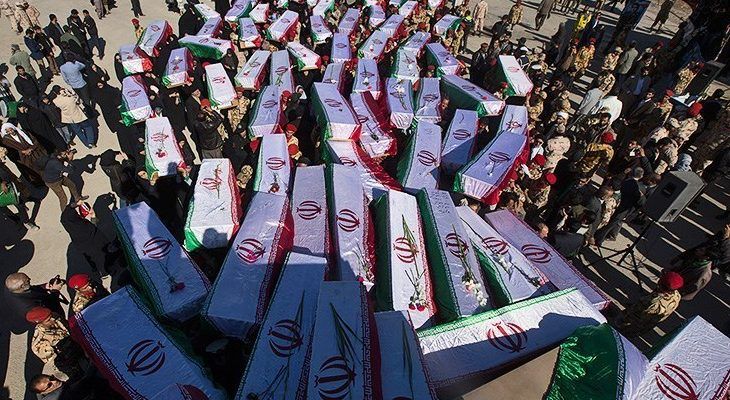 پخش زنده وداع با ۱۳۵ شهید گمنام دفاع مقدس از شبکه پنج