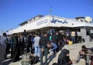 افزایش روند تردد شهروندان عراقی در مرز شلمچه