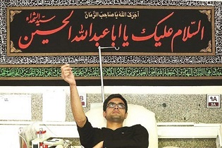 نذر اهدای خون در شهرستان خمینی شهر
