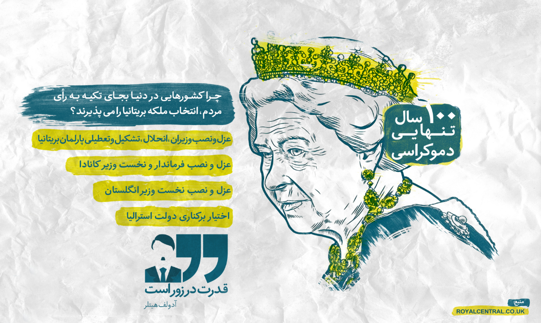 100 سال تنهایی دموکراسی در کشورهای مستعمره انگلستان+اینفوگرافیک