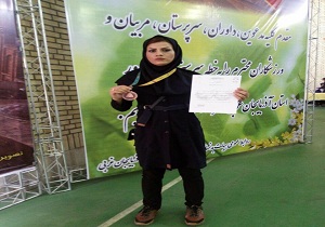 درخشش ورزشکار قصرشیرینی در مسابقات کشوری