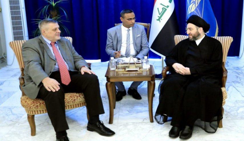 عمار حکیم: توصیه آیت الله سیستانی نقشه راه مرحله کنونی عراق است