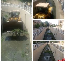 شروع به کار لایروبی آبشوران