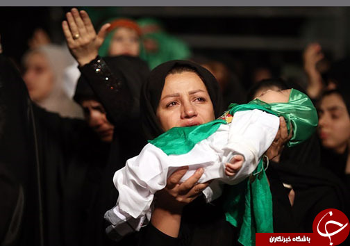 آیینی به یاد به یاد کوچک&zwnj;ترین سرباز اباعبدالله الحسین (ع)
