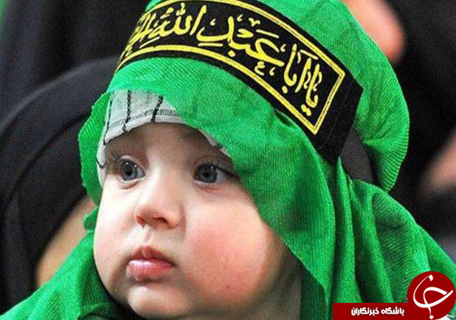 آیینی به یاد به یاد کوچک&zwnj;ترین سرباز اباعبدالله الحسین (ع)