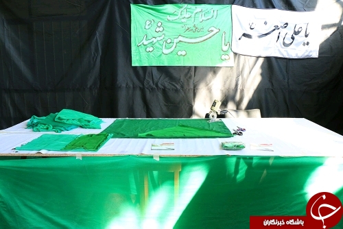 لباس هایی که به نام حضرت علی اصغر(ع) متبرک شده اند/دوخت ۱۰۰ هزار لباس شیرخوارگان حسینی در قوچان
