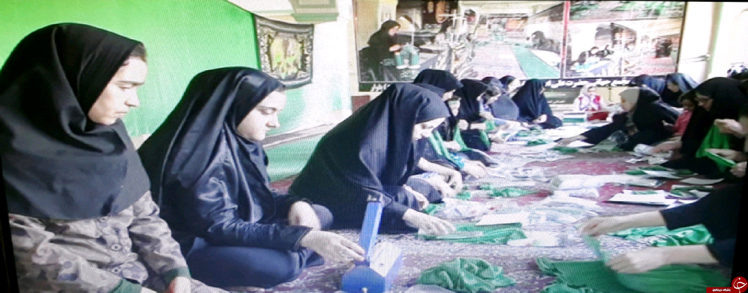لباس هایی که به نام حضرت علی اصغر(ع) متبرک شده اند/دوخت ۱۰۰ هزار لباس شیرخوارگان حسینی در قوچان