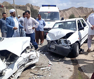 حادثه رانندگی با ۹ مصدوم در گلستان