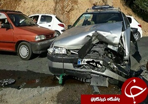 مصدومیت ۷ نفر بر اثر تصادف بین دودستگاه خودروی سواری در جاده کاکارضا الشتر