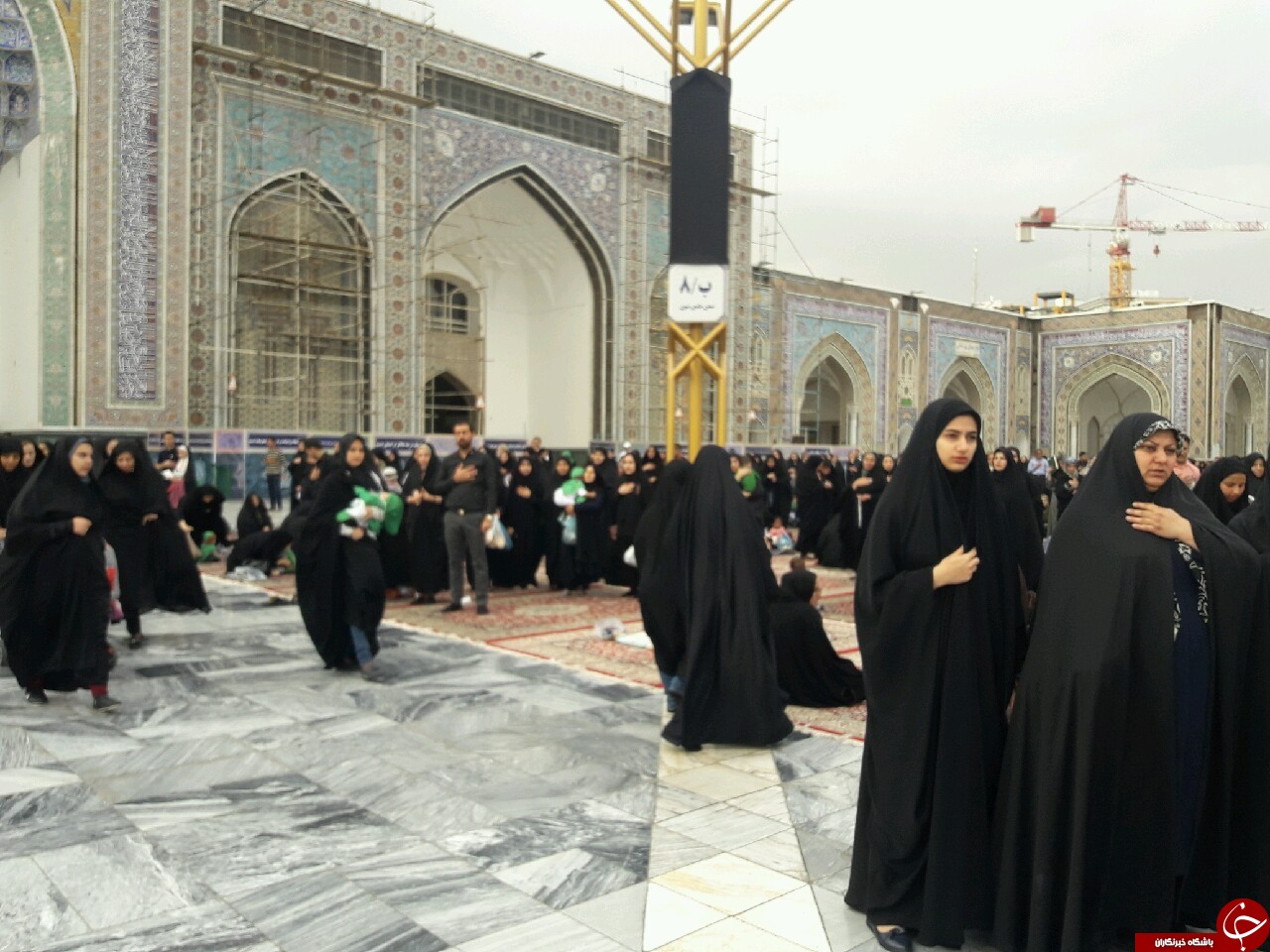 باشکوه&lrm;ترین محفل شیرخوارگان حسینی در حرم مطهر رضوی آغاز شد