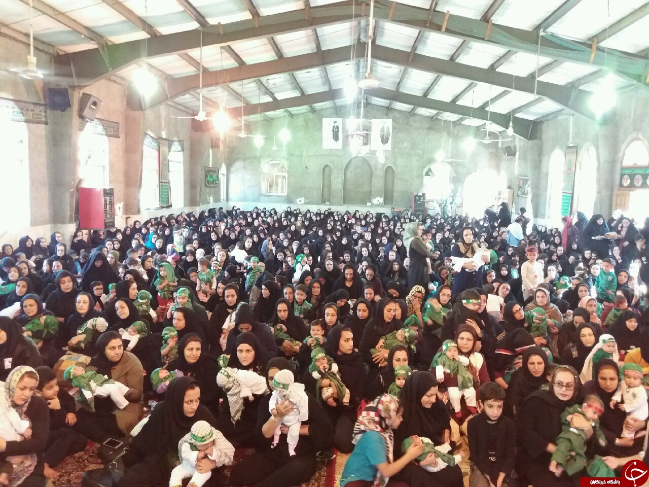 برگزاری مراسم شیرخوارگان حسینی در مازندران+ تصاویر