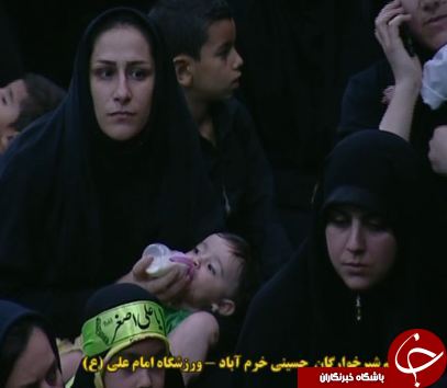 همایش شیرخوارگان حسینی در لرستان  + تصاویر